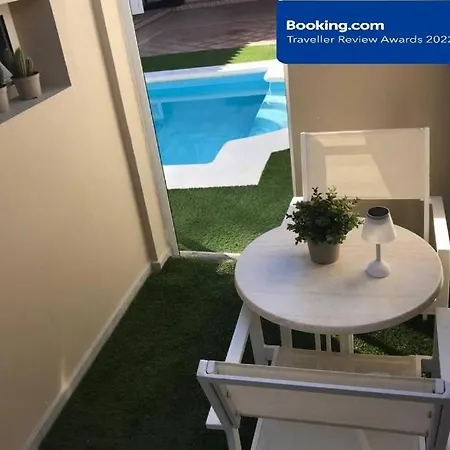 Mar&Mar, apartamento nuevo con solárium y piscina Gran Tarajal Esterno foto